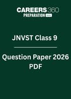 JNVST Class 9 Question Paper 2026 PDF Download