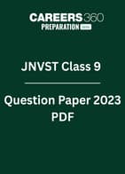 JNVST Class 9 Question Paper 2023 PDF Download