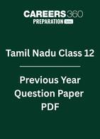 Tamil Nadu Class 12 Previous Year Question Paper PDF