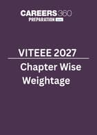 VITEEE 2027 Chapter wise Weightage