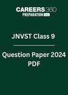 JNVST Class 9 Question Paper 2024 PDF Download