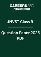 JNVST Class 9 Question Paper 2025 PDF Download
