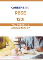 RBSE 12th Syllabus 2027 (All Subjects)