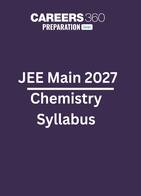 JEE Main 2027 Chemistry Syllabus