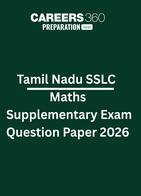 Tamil Nadu SSLC Maths Supplementary Exam Question Paper 2026