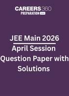 JEE Main 2026 April Session Question Paper with Solution