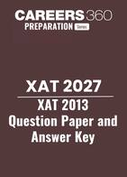 XAT 2013 Paper with Answer Key PDF