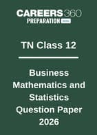 TN Class 12 Business Mathematics and Statistics Question Paper 2026