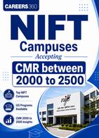 NIFT Campuses Accepting CMR between 2000 to 2500