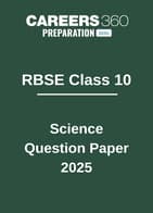 RBSE Class 10 Science Question Paper 2025