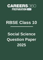 RBSE Class 10 Social Science Question Paper 2025