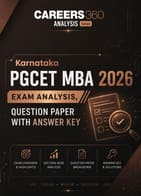 Karnataka PGCET MBA 2026 Exam Analysis, Question Paper with Answer Key