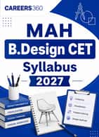 MAH B.Design CET Syllabus 2027
