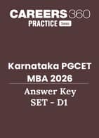 Karnataka PGCET MBA 2026 Answer Key (D1)