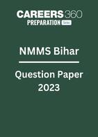 NMMS Bihar Question Paper 2023