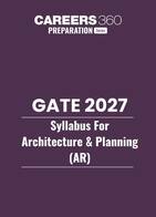 GATE 2027 Syllabus for Architecture and Planning (AR)