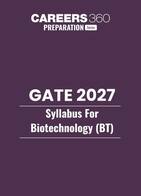 GATE 2027 Syllabus for Biotechnology (BT)