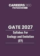 GATE 2027 Syllabus for Ecology and Evolution (EY)