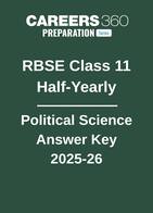 RBSE Class 11 Half Yearly Political Science Answer Key 2025-26