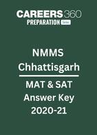 NMMS Chhattisgarh Answer Key 2020–21