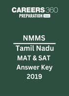 NMMS Tamil Nadu Answer Key 2019