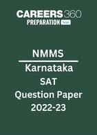 NMMS Karnataka Question Paper 2022-23