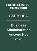 GSEB HSC Business Administration Answer Key 2026