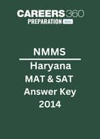 NMMS Haryana Answer Key 2014
