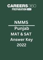 NMMS Punjab Answer Key 2022
