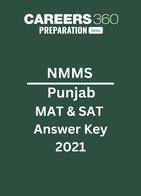 NMMS Punjab Answer Key 2021