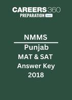NMMS Punjab Answer Key 2018