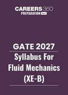 GATE 2027 Syllabus for Fluid Mechanics (XE-B)