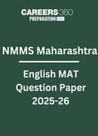 NMMS Maharashtra English MAT Question Paper 2025-26 PDF