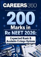 200 Marks in Re NEET 2026: Expected Rank & Available College Options