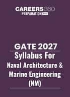 GATE 2027 Syllabus for Naval Architecture & Marine Engineering (NM)