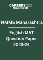 NMMS Maharashtra English MAT Question Paper 2023-24 PDF