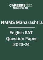 NMMS Maharashtra English SAT Question Paper 2023-24 PDF