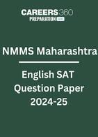 NMMS Maharashtra English SAT Question Paper 2024-25 PDF