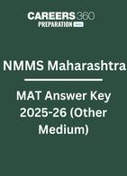 NMMS Maharashtra MAT Answer Key 2025-26 (Other Medium) PDF