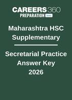 Maharashtra HSC Supplementary Secretarial Practice Answer Key 2026