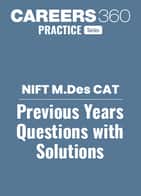 NIFT M.Des CAT Previous Year Questions with Solutions