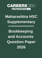 Maharashtra HSC Supplementary Bookkeeping and Accountancy Question Paper 2026