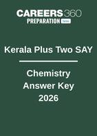 Kerala Plus Two SAY Chemistry Answer Key 2026