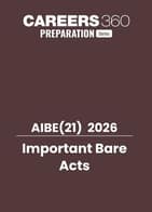 AIBE (XXI) 2026 Most Important Bare Acts