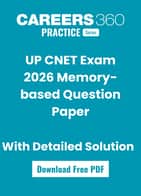 UP CNET 2026 Question Paper PDF with Answer Key & Detailed Solutions