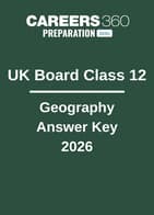 UK Board Class 12 Geography Answer Key 2026