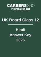UK Board Class 12 Hindi Answer Key 2026