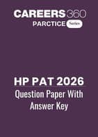 HP PAT 2026  Question Paper with Answer Key
