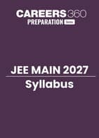 JEE Main Syllabus 2027