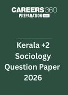 Kerala +2 Sociology Question Paper 2026